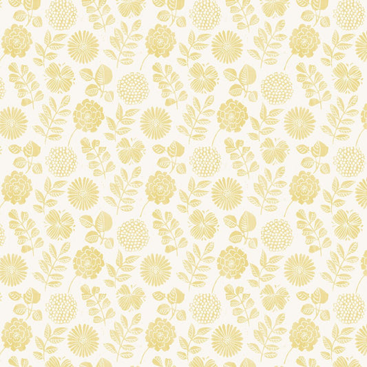 Inge Wallpaper - Ochre - A Street Prints - FD26530 - Premier Wallcovering
