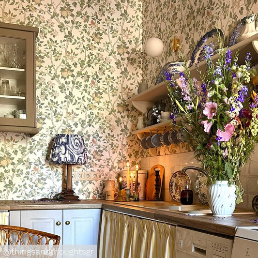 Ingrid Marie Wallpaper - Light - Boråstapeter - 7650 - Premier Wallcovering
