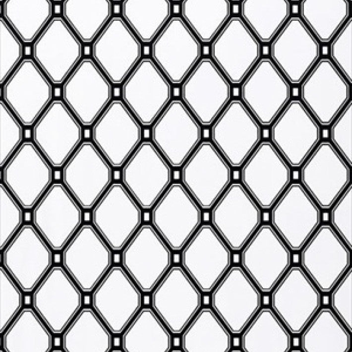 Ingrid Wallpaper - Black on White - Thibaut - T4976 - Premier Wallcovering