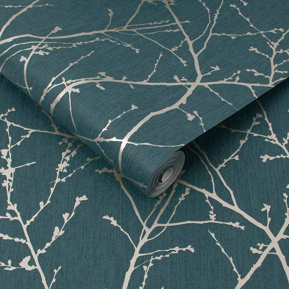 Innocence Wallpaper - Green - Superfresco Easy - 108617 - Premier Wallcovering