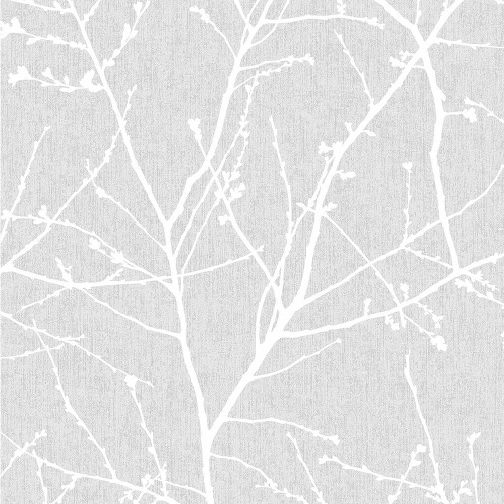 Innocence Wallpaper - Grey - Superfresco Easy - 33 - 274 - Premier Wallcovering