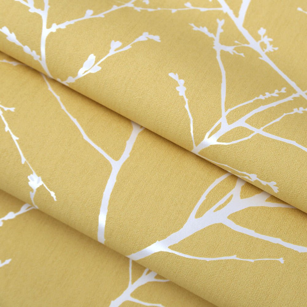 Innocence Wallpaper - Yellow - Superfresco Easy - 103175 - Premier Wallcovering
