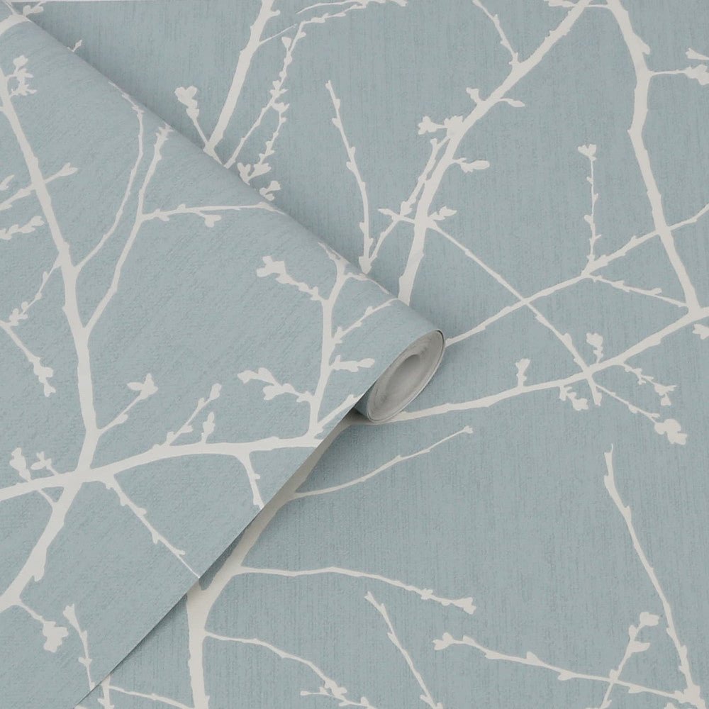 Innocence Wallpaper - Duck Egg - Superfresco Easy - 33 - 270 - Premier Wallcovering