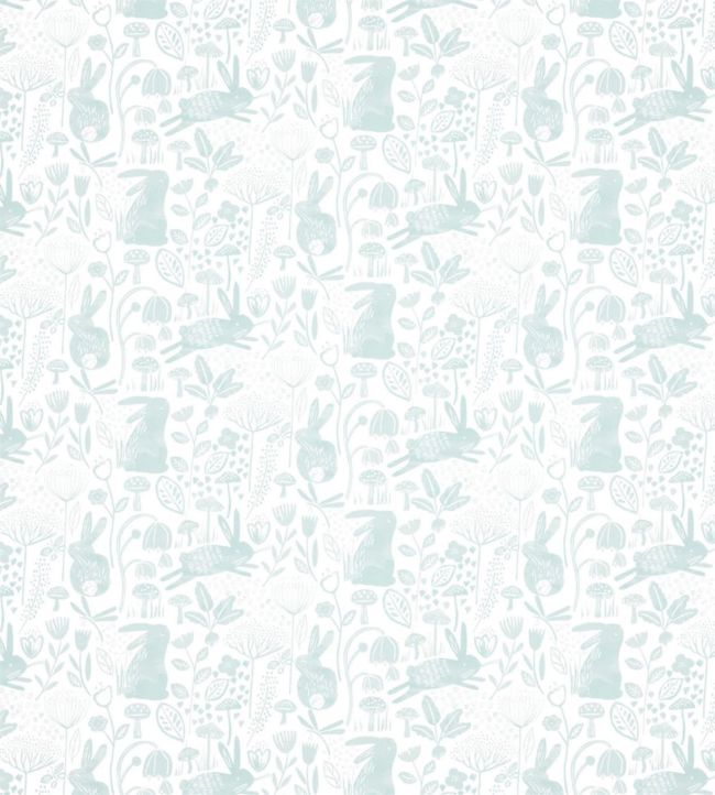 Into the Meadow Wallpaper - Duck Egg - HLTF112631 - Harlequin - Premier Wallcovering