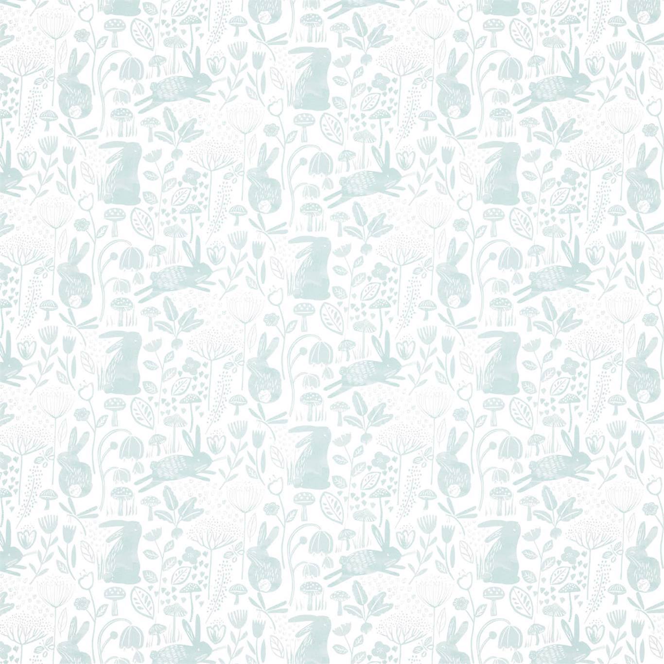 Into the Meadow Wallpaper - Duck Egg - HLTF112631 - Harlequin - Premier Wallcovering