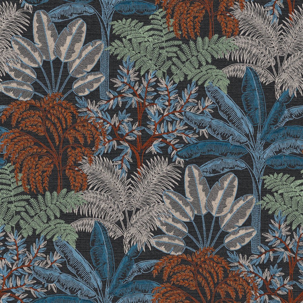 Intrigue Wallpaper - Twilight - Superfresco Easy - 127619 - Premier Wallcovering