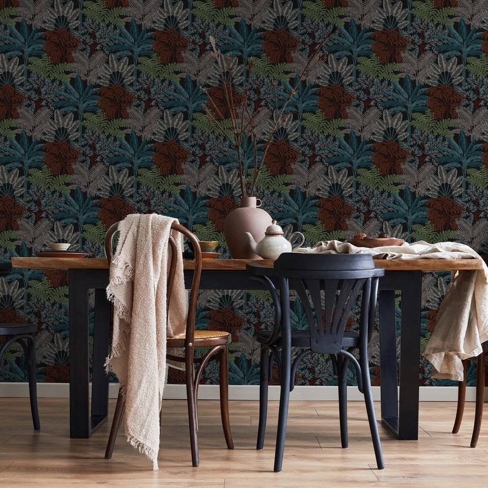 Intrigue Wallpaper - Twilight - Superfresco Easy - 127619 - Premier Wallcovering