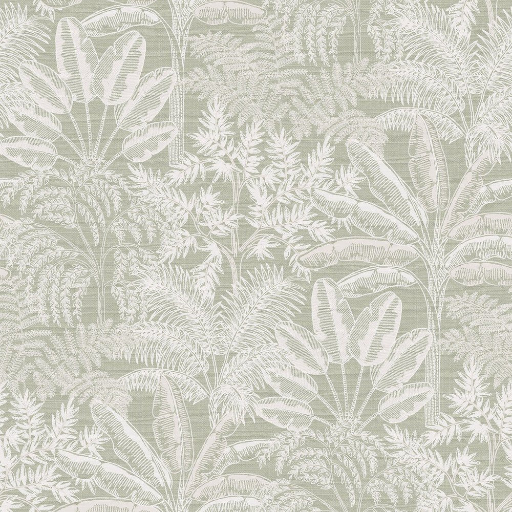 Intrigue Wallpaper - Sage - Superfresco Easy - 127625 - Premier Wallcovering