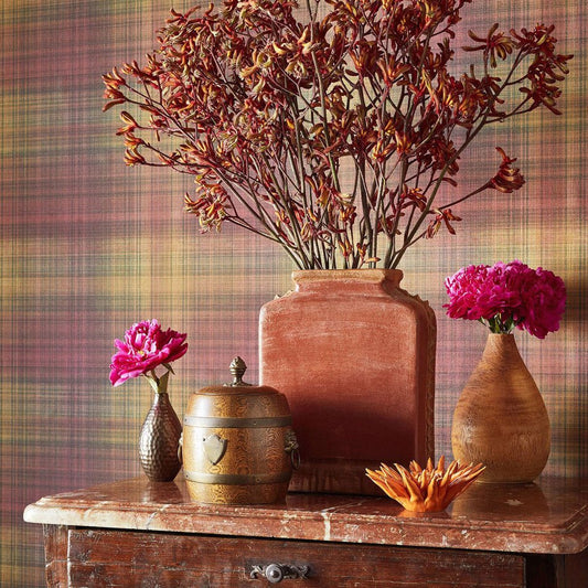 Inverness Wallpaper - Sunset - Thibaut - T10974 - Premier Wallcovering