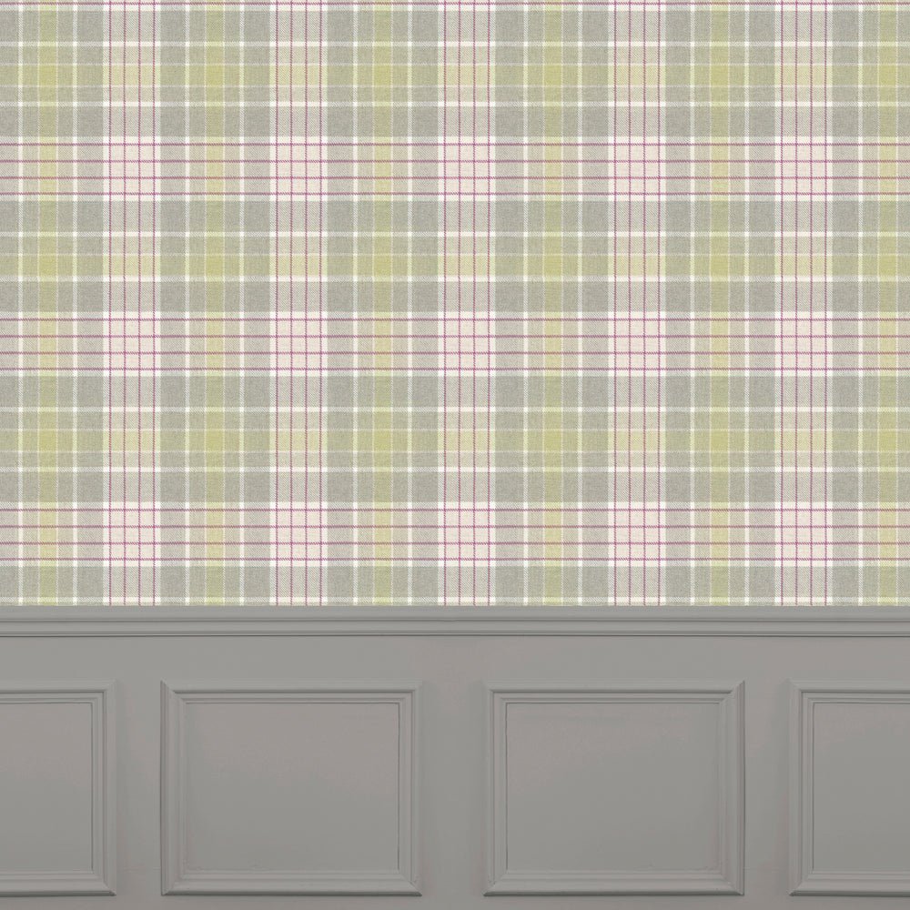 Iona Wallpaper - Thistle - Voyage Maison - IONA/WPO/THI - Premier Wallcovering