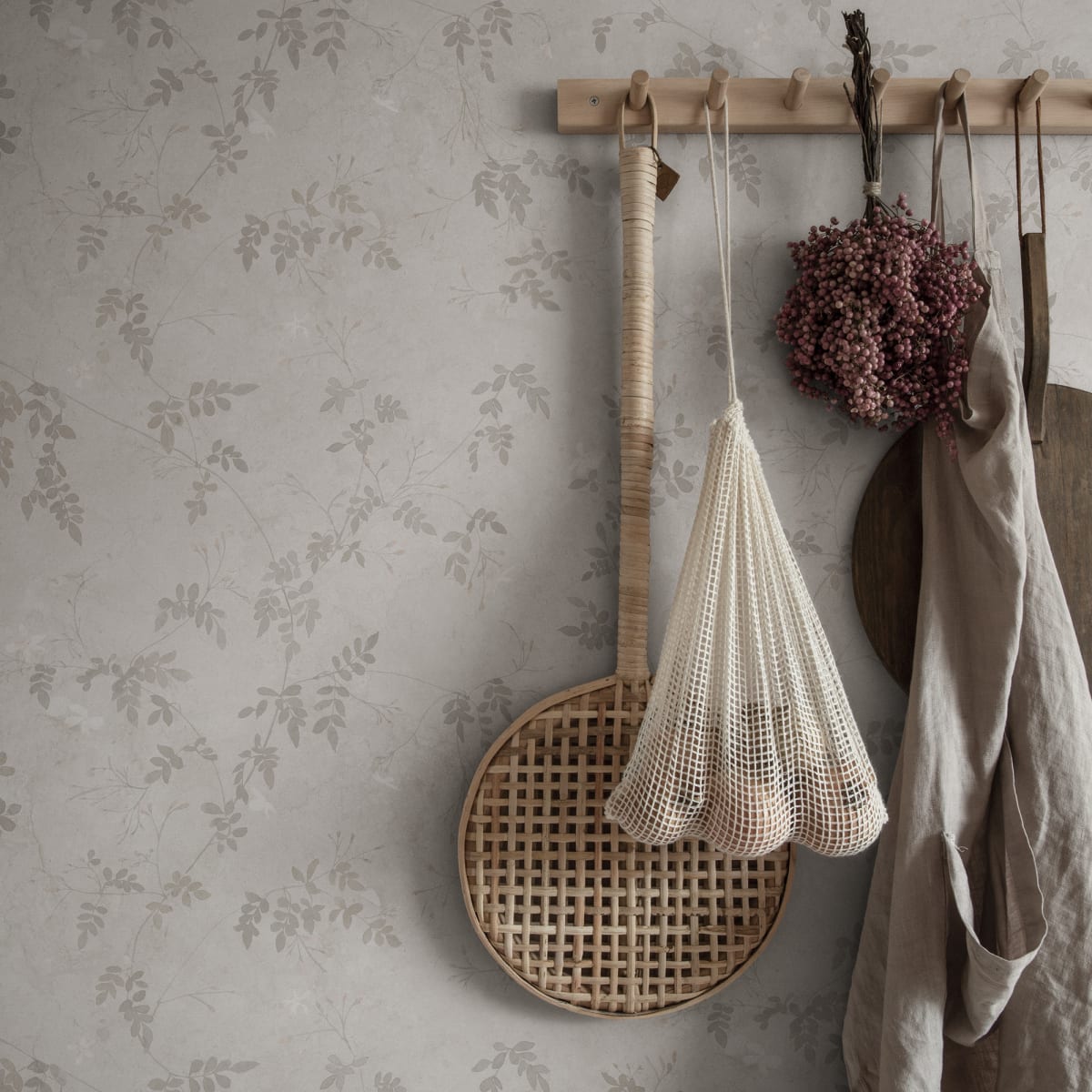 Irene Wallpaper - Sandstone - Sandberg - S10111 - Premier Wallcovering