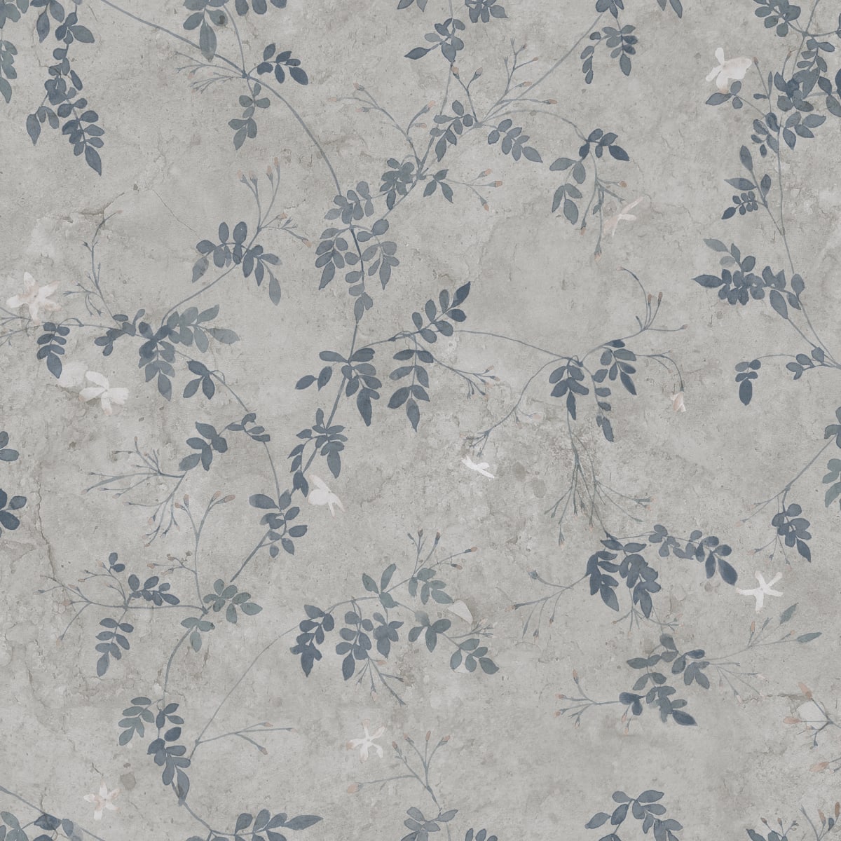 Irene Wallpaper - Indigo Blue - Sandberg - S10113 - Premier Wallcovering
