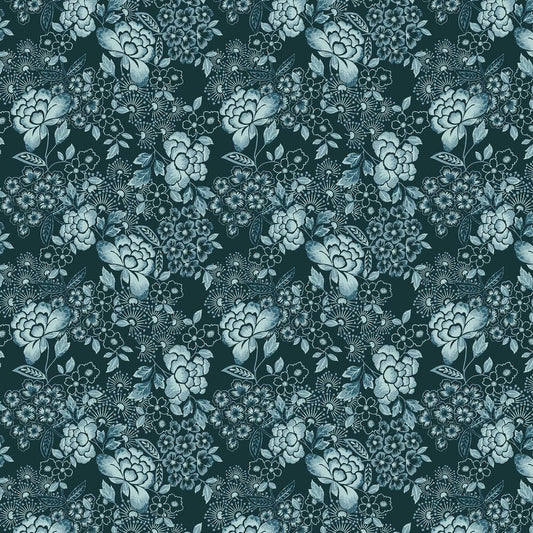 Irina Wallpaper - Teal - A Street Prints - FD26300 - Premier Wallcovering