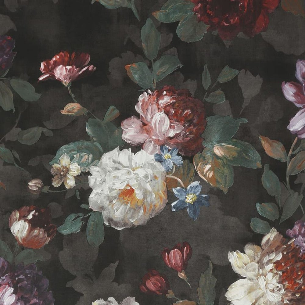 Isabelle Wallpaper - Black - Superfresco Easy - 108613 - Premier Wallcovering