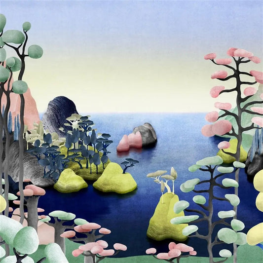 Its Paradise Wallpaper - Agate - Christian Lacroix - PCL7037/01 - Premier Wallcovering