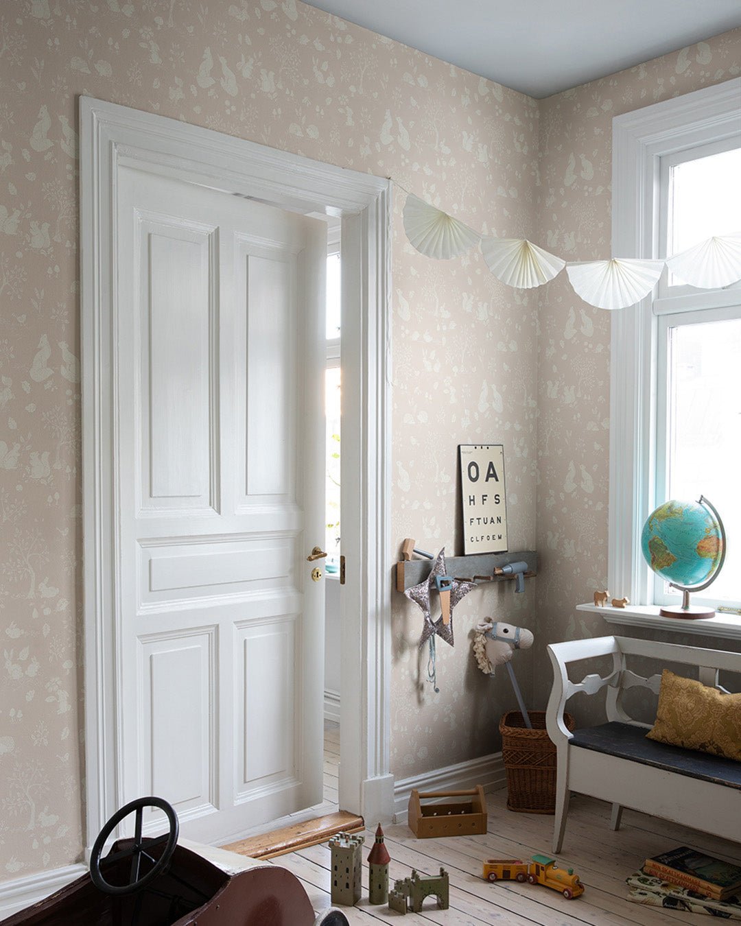 Ivar Wallpaper - Pink - Midbec - 44127 - Premier Wallcovering