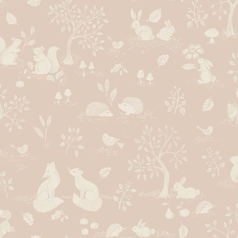 Ivar Wallpaper - Pink - Midbec - 44127 - Premier Wallcovering