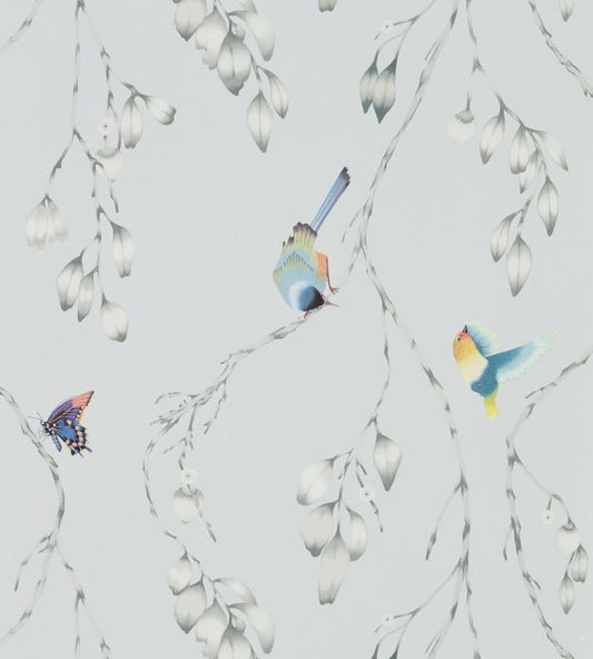 Iyanu Wallpaper - Mist/Linden - HZAP111767 - Harlequin - Premier Wallcovering