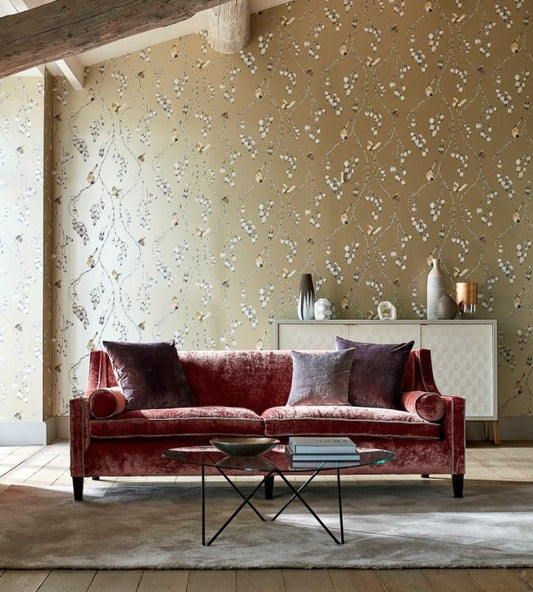 Iyanu Wallpaper - Mist/Linden - HZAP111767 - Harlequin - Premier Wallcovering