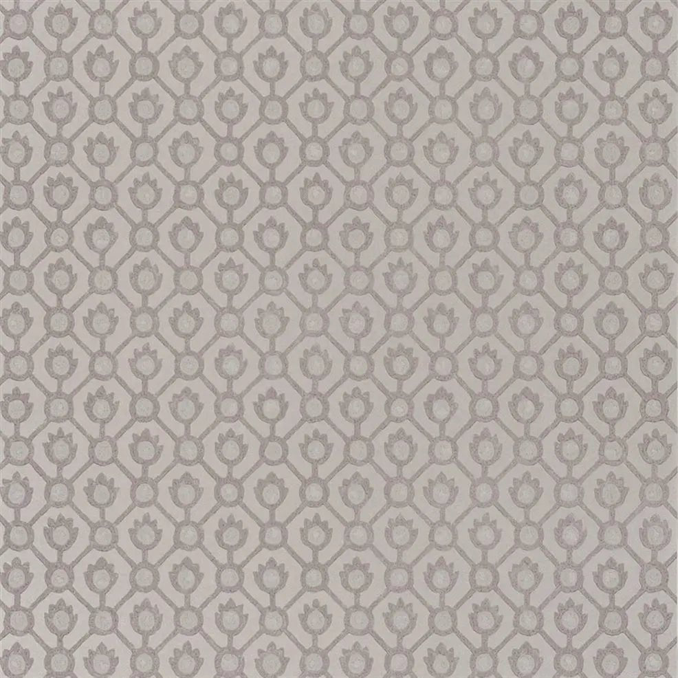 Jaal Wallpaper - Stone - Designers Guild - PDG1150/03 - Premier Wallcovering