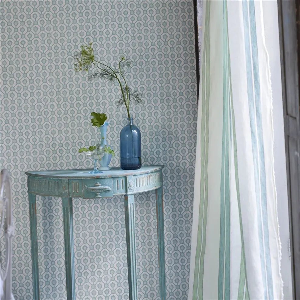 Jaal Wallpaper - Eau de Nil - Designers Guild - PDG1150/07 - Premier Wallcovering