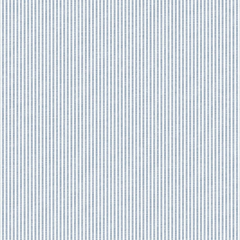 Jack N Rose Kinder Stripe Wallpaper - Blue - Grandeco - LL03076 - Premier Wallcovering