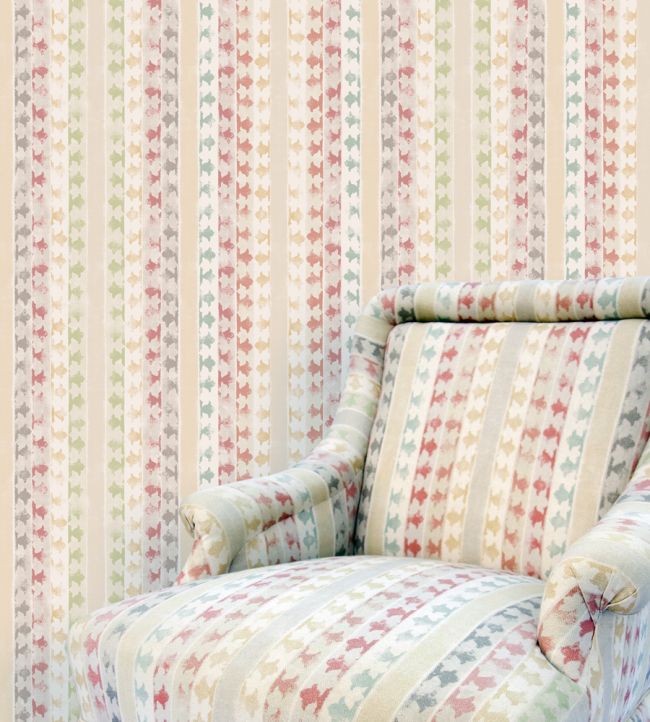 Jahan Wallpaper - Red - Madeaux - W1700 - 02 - Premier Wallcovering