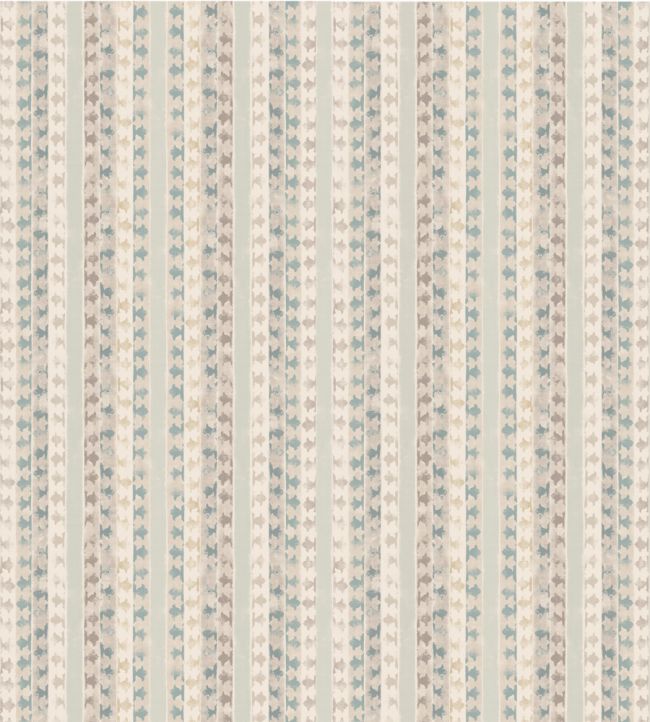 Jahan Wallpaper - Blue - Madeaux - W1700 - 01 - Premier Wallcovering