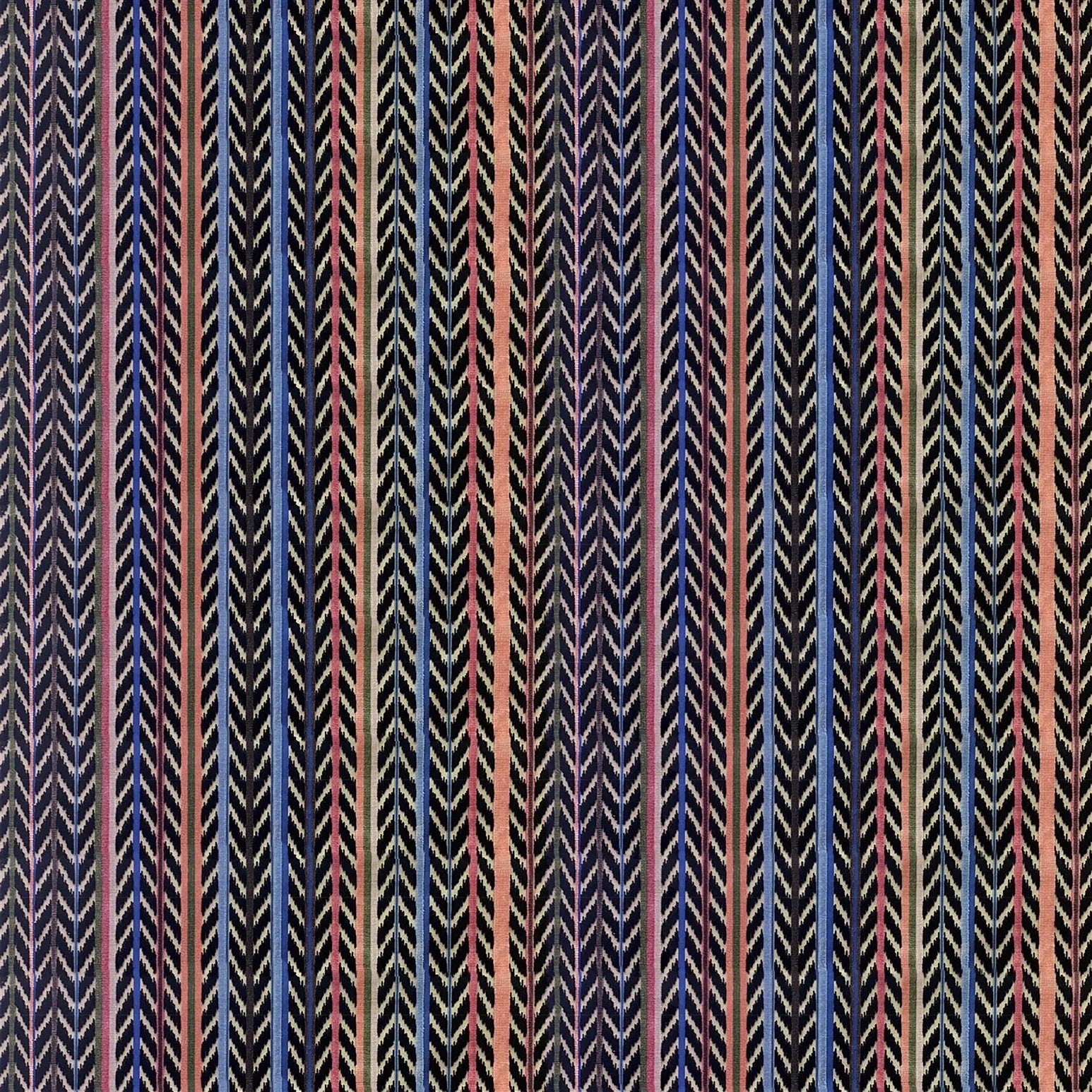 Jaipur Stripe Fabric - Azur - Christian Lacroix - FCL7078/01 - Premier Wallcovering