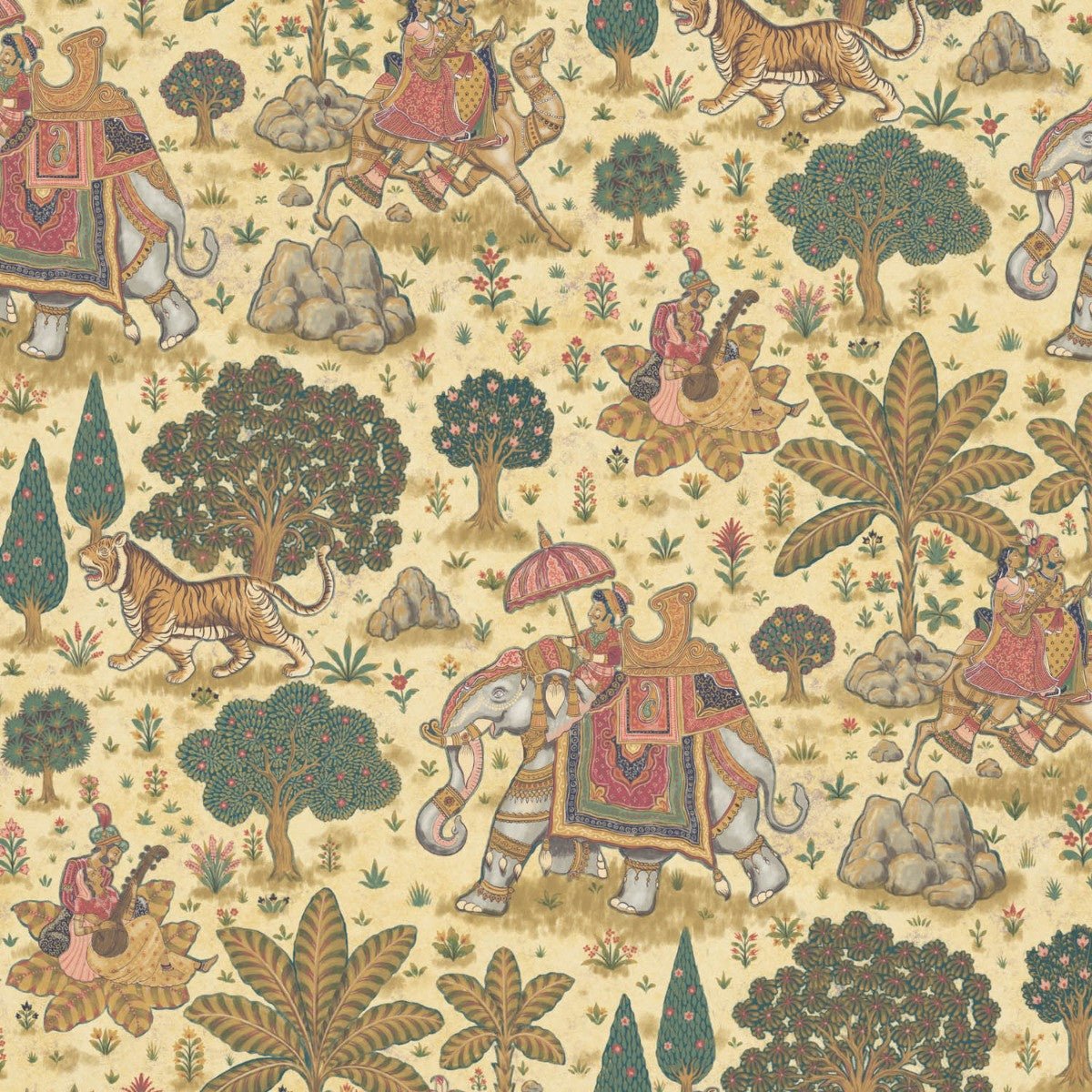 Jaipur Wallpaper - Rattan - Warner House - Premier Wallcovering