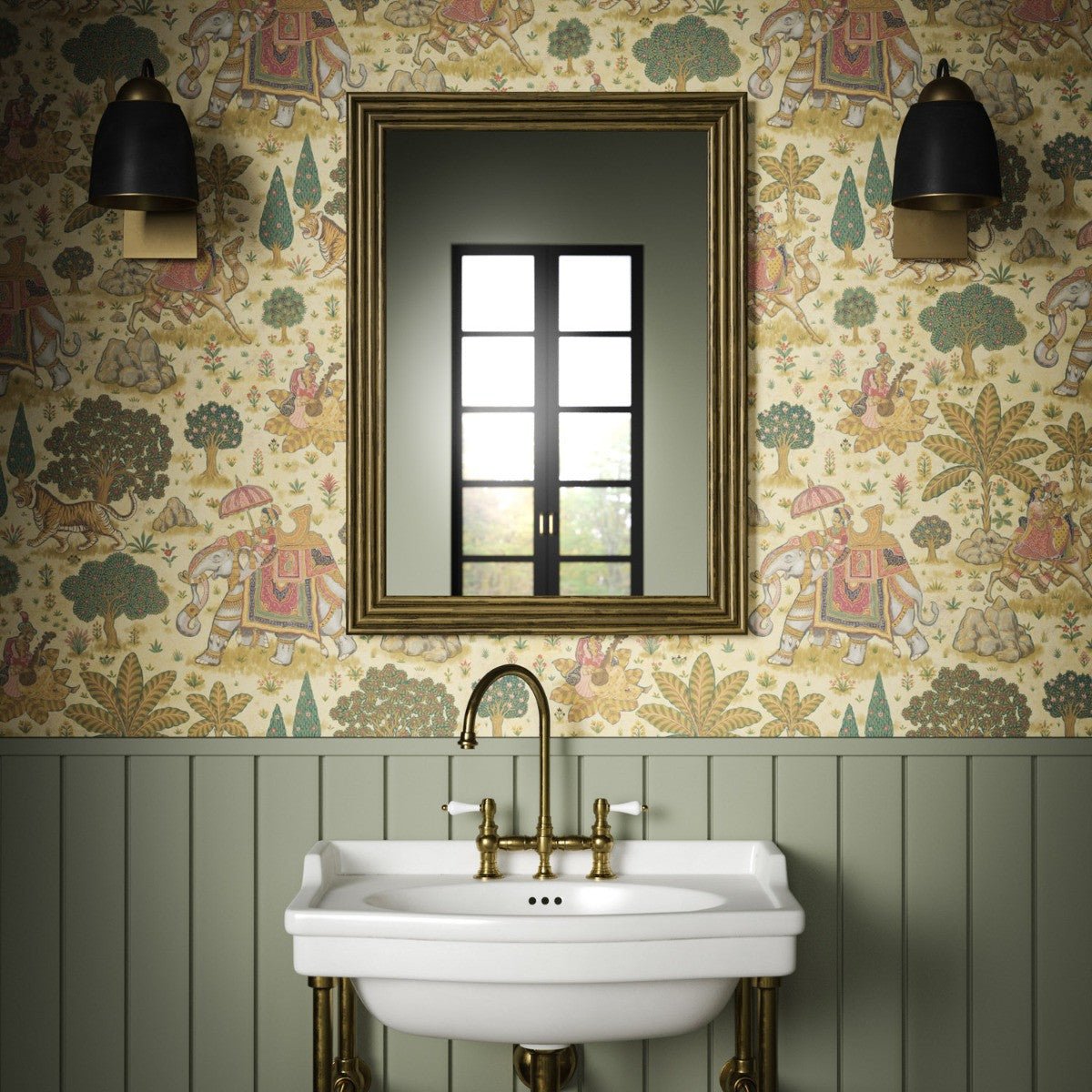 Jaipur Wallpaper - Rattan - Warner House - Premier Wallcovering