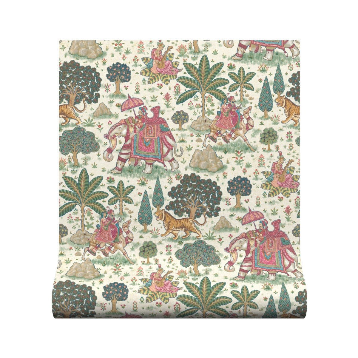 Jaipur Wallpaper - Ivory - Warner House - Premier Wallcovering