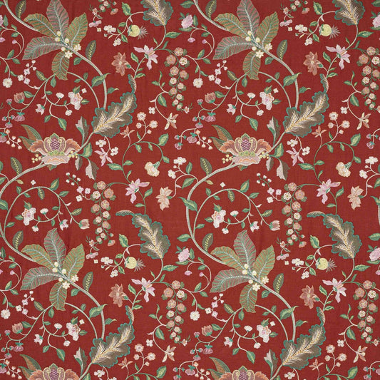 Jalore Fabric - Rouge de Chine - Manuel Canovas - M4179-02 - Premier Wallcovering