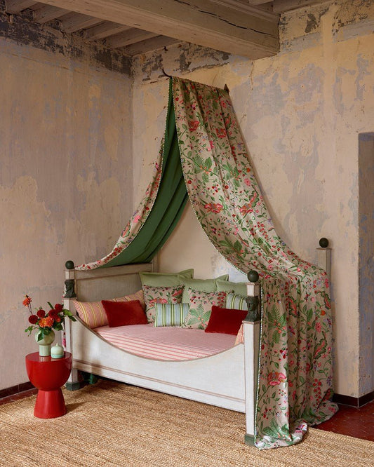 Jalore Fabric - Rouge de Chine - Manuel Canovas - M4179-02 - Premier Wallcovering