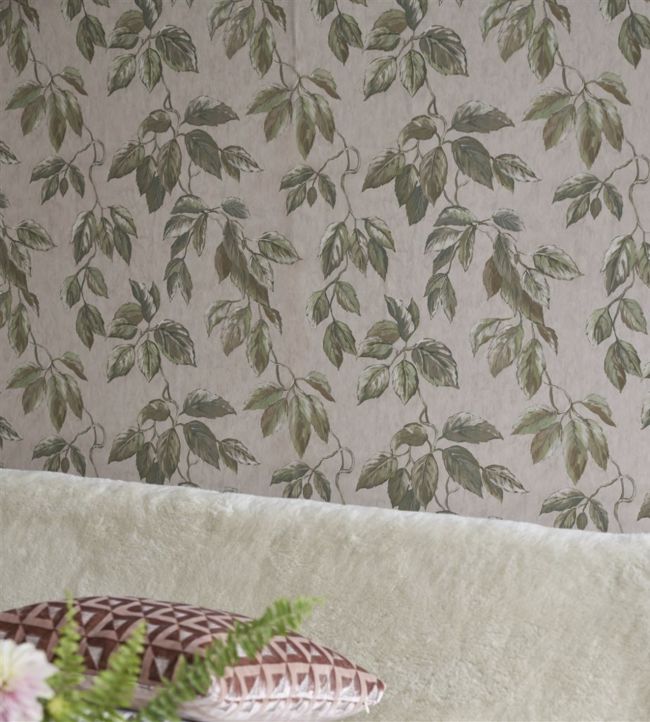 Jangal Wallpaper - Chalk - PDG1127/01 - Designers Guild - Premier Wallcovering