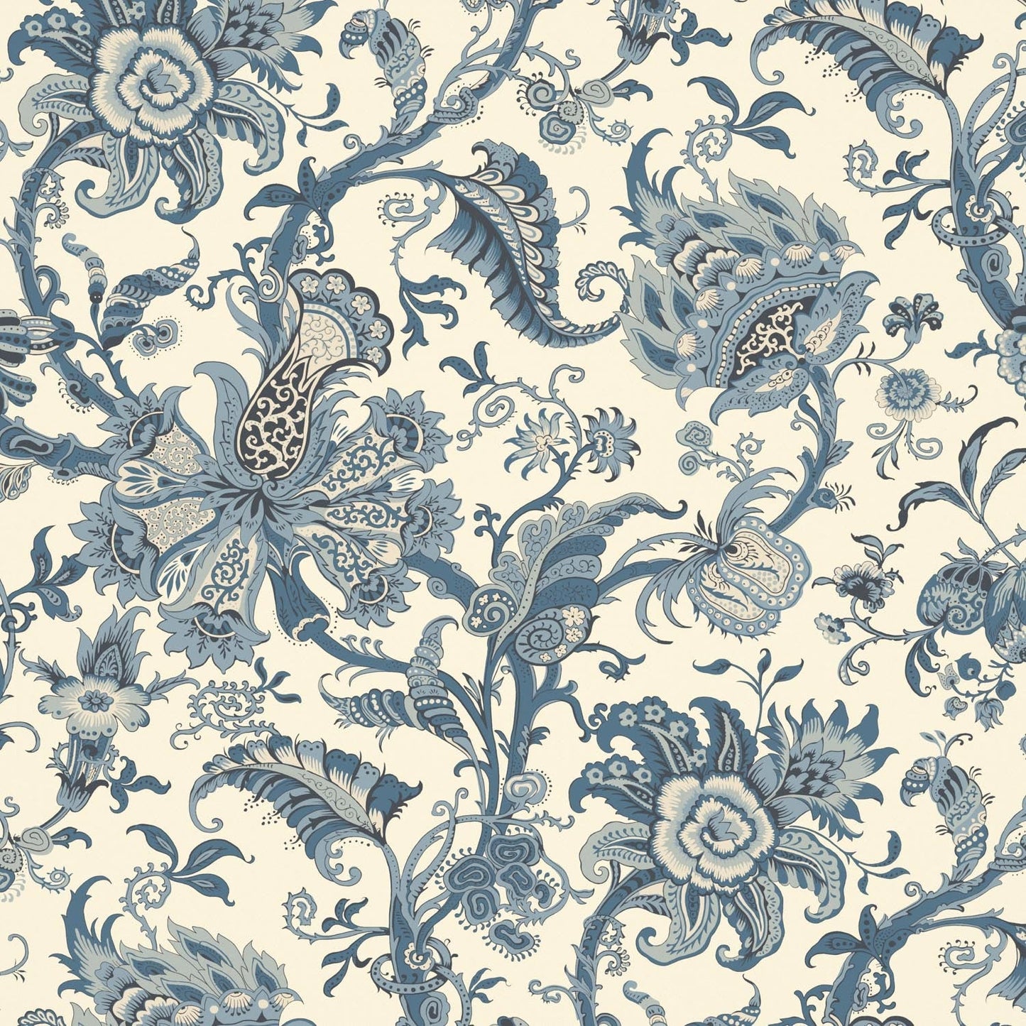 Janita Wallpaper - Wedgwood - Warner House - Premier Wallcovering