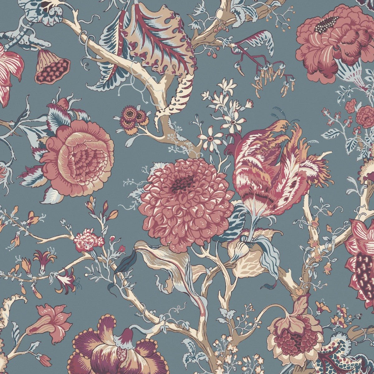 Jannah Wallpaper - Storm - Warner House - Premier Wallcovering