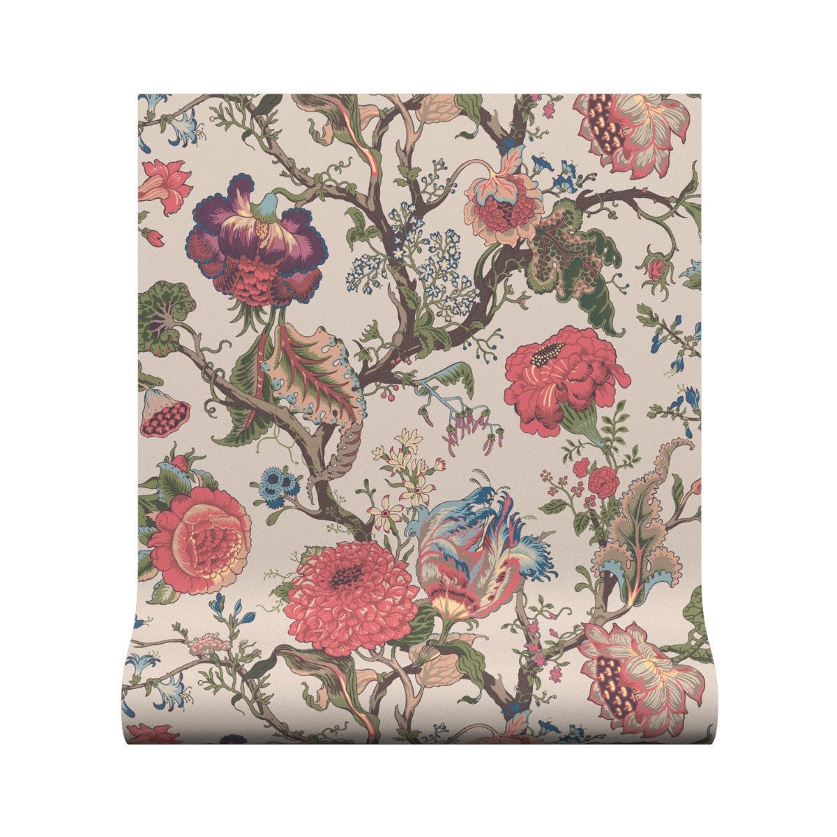 Jannah Wallpaper - Stone - Warner House - Premier Wallcovering