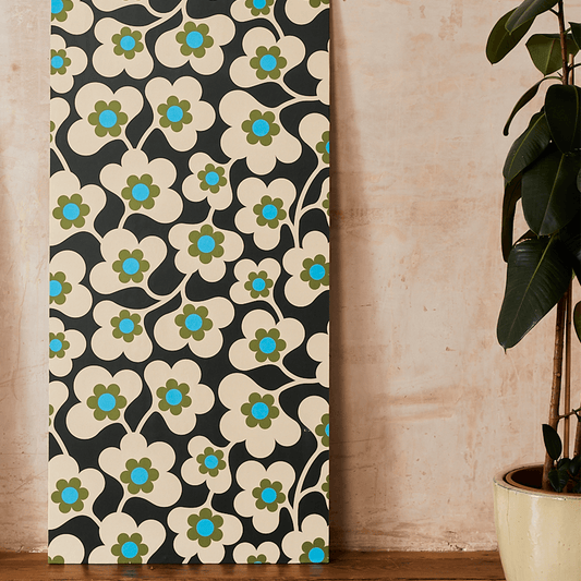 Japonica Wallpaper - Spruce - Orla Kiely - 23SHJPNWLPDS-447 - Premier Wallcovering