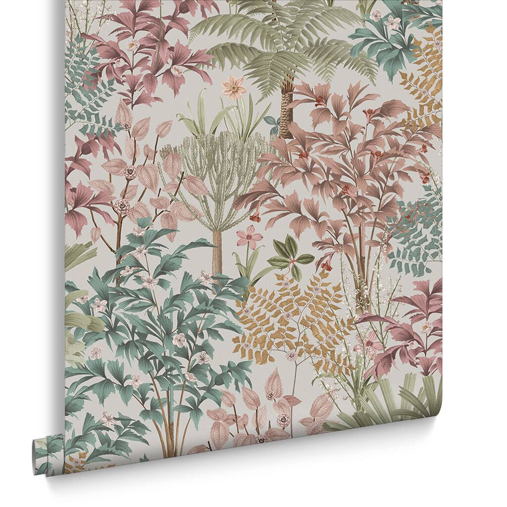 Jardin Botanico Wallpaper - Light - Graham & Brown - 120654 - Premier Wallcovering