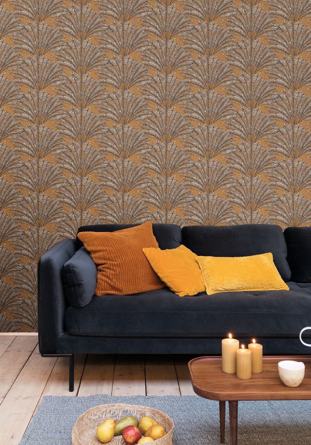 Jardin D'alhambra Wallpaper - Ocre - Caselio - 103023068 - Premier Wallcovering