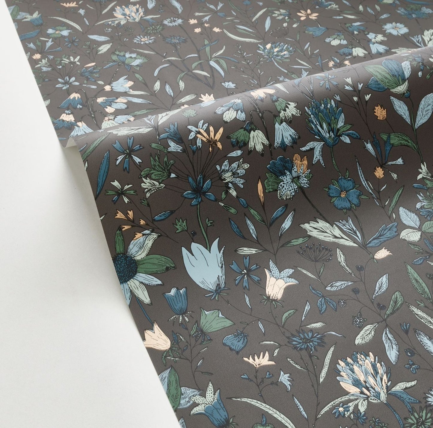 Jardin De Giverny Wallpaper - Carbone - Caselio - 103009655 - Premier Wallcovering