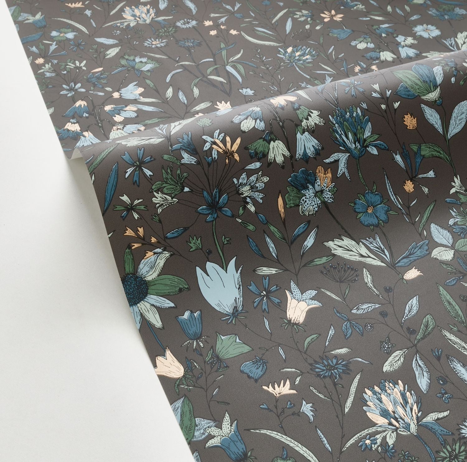 Jardin De Giverny Wallpaper - Carbone - Caselio - 103009655 - Premier Wallcovering