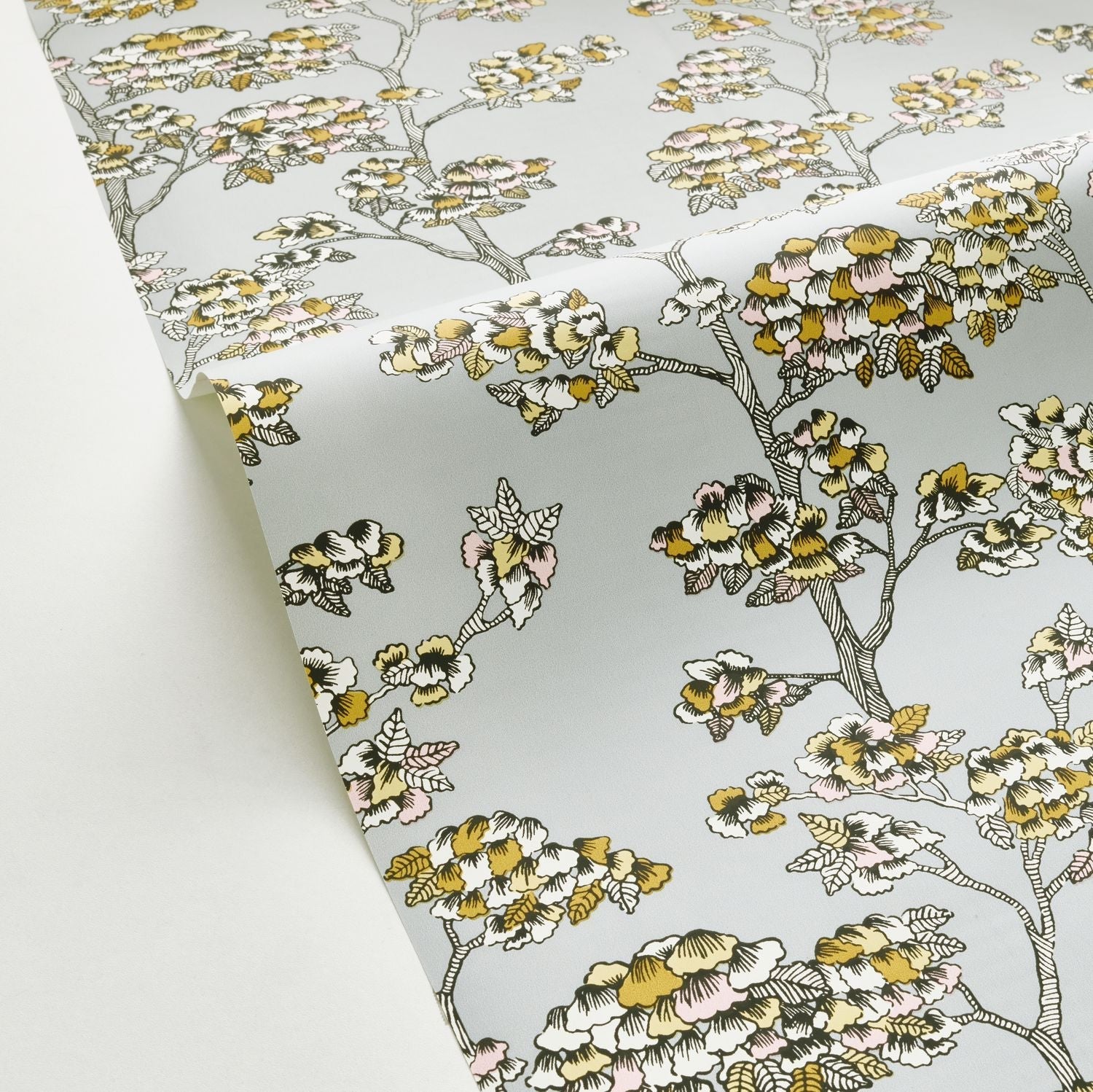 Jardin De Kyoto Wallpaper - Vert D'eau - Caselio - 102997032 - Premier Wallcovering