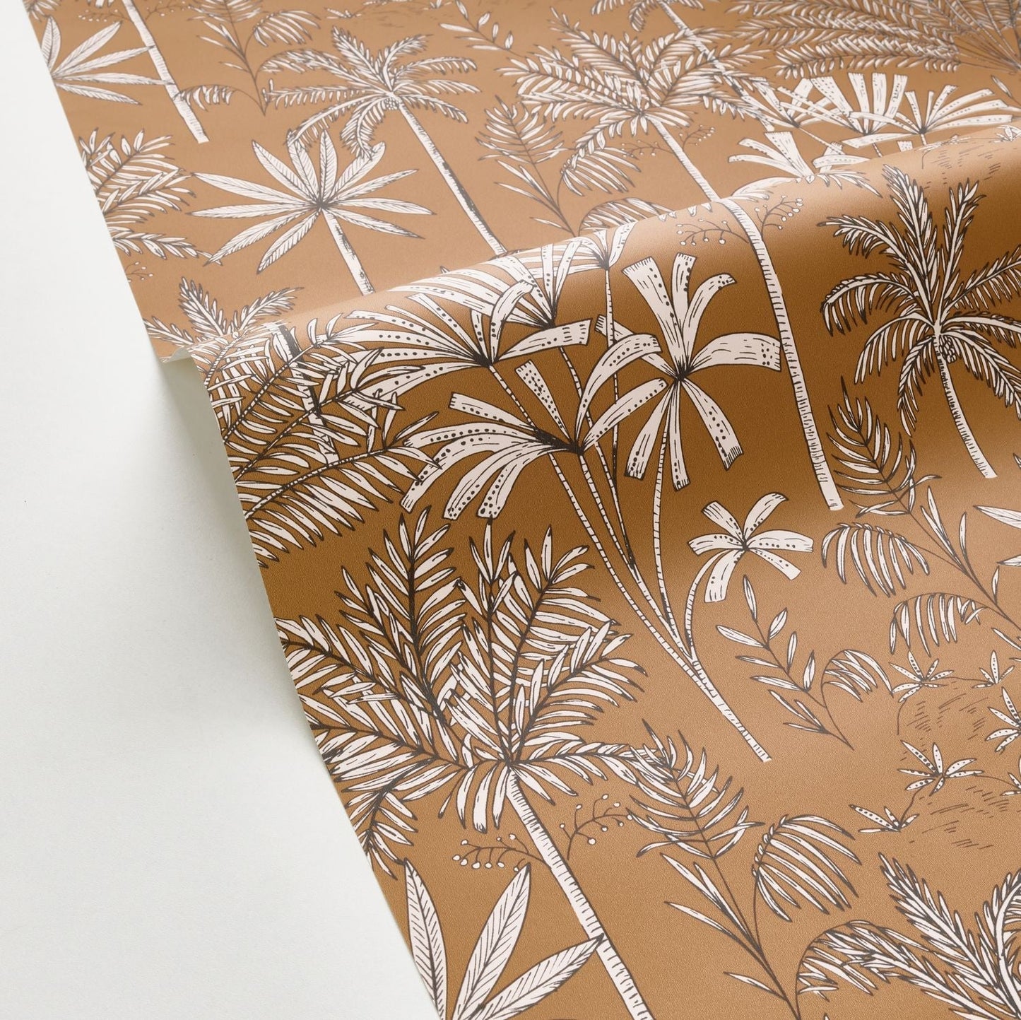 Jardin De Marrakech Wallpaper - Ocre - Caselio - 103032041 - Premier Wallcovering