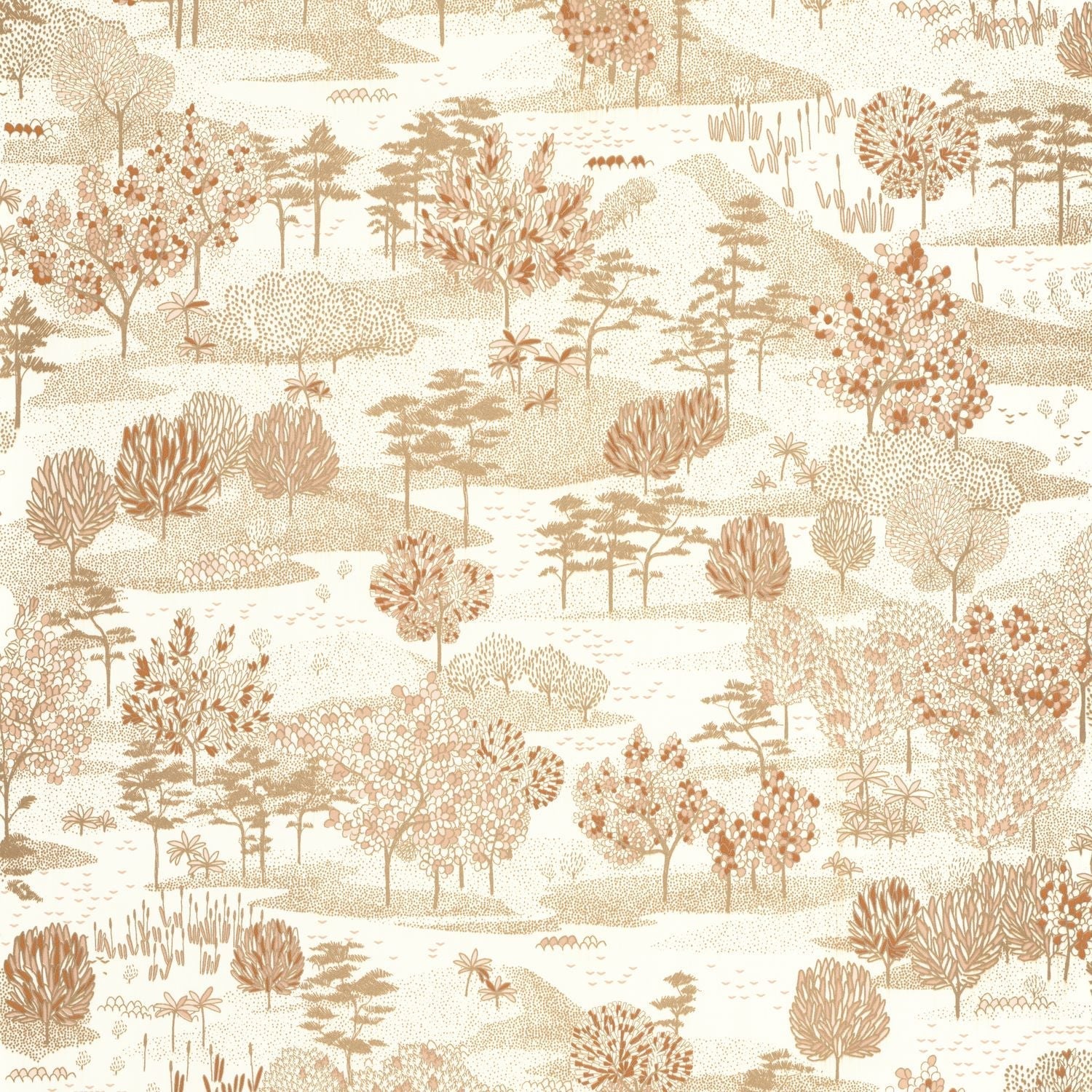 Jardin D'olinda Wallpaper - Blanc - Caselio - 103040234 - Premier Wallcovering