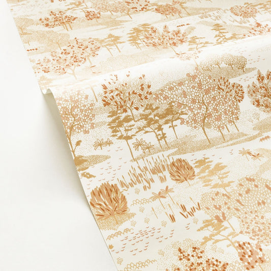 Jardin D'olinda Wallpaper - Blanc - Caselio - 103040234 - Premier Wallcovering