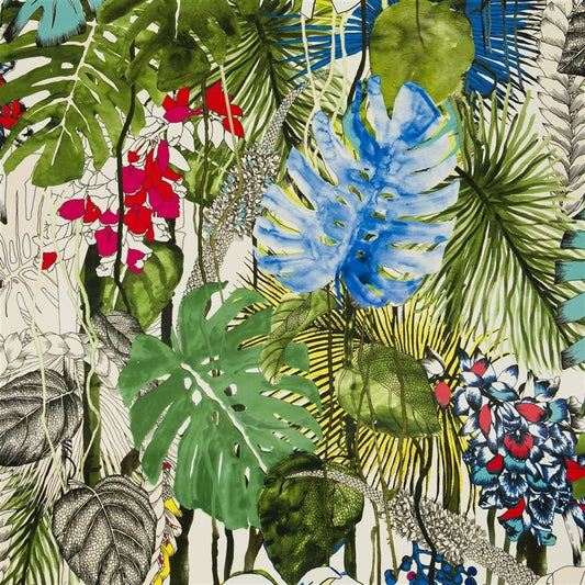Jardin Exo'chic Fabric - Bougainvillier - Christian Lacroix - FCL039/02 - Premier Wallcovering
