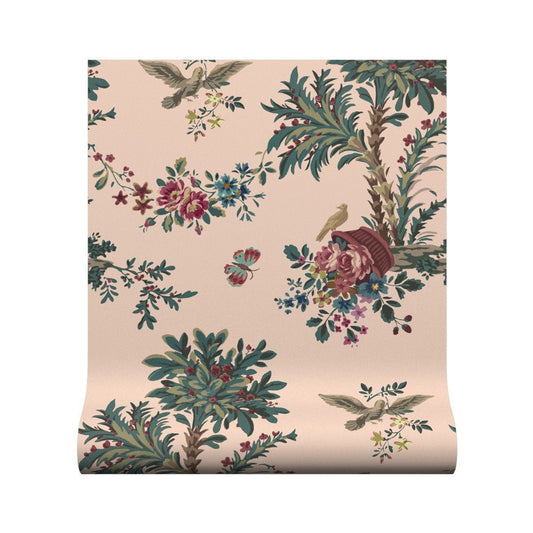 Jardin Provence Wallpaper - Blush - Warner House - Premier Wallcovering