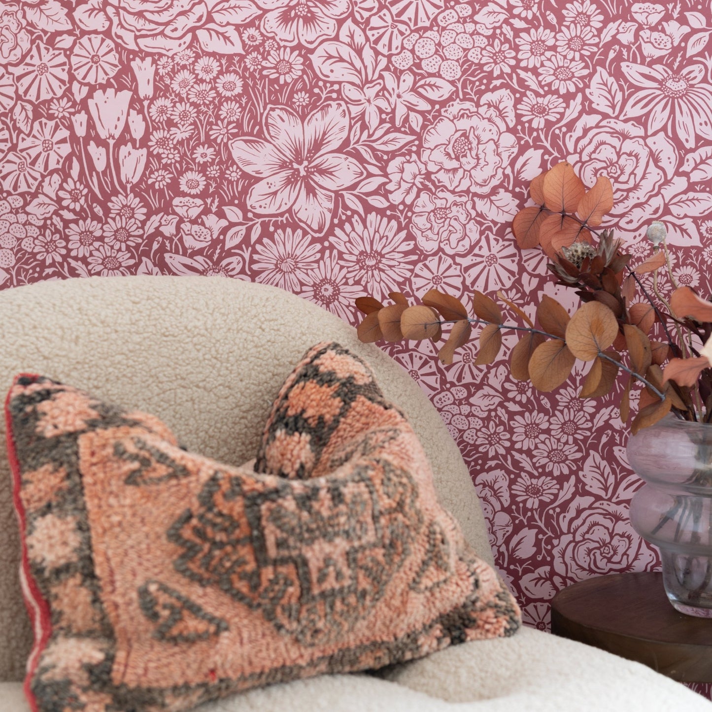 Jardin Wallpaper - Cinder - Wear The Walls - JACR8076U52 - Premier Wallcovering